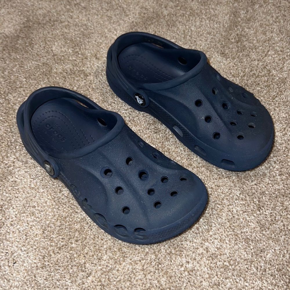 Navy blue CROCS